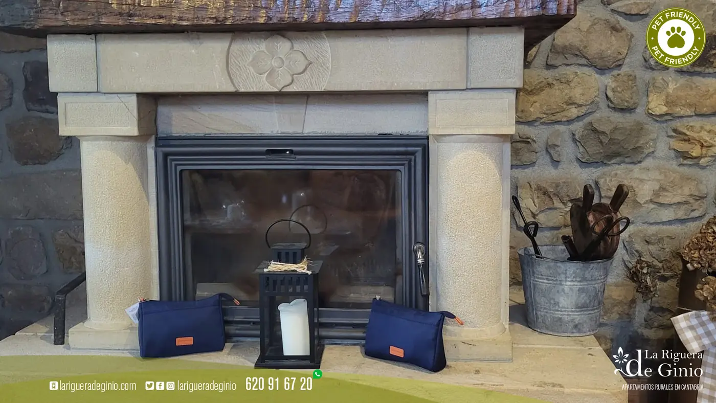 Chimenea de piedra